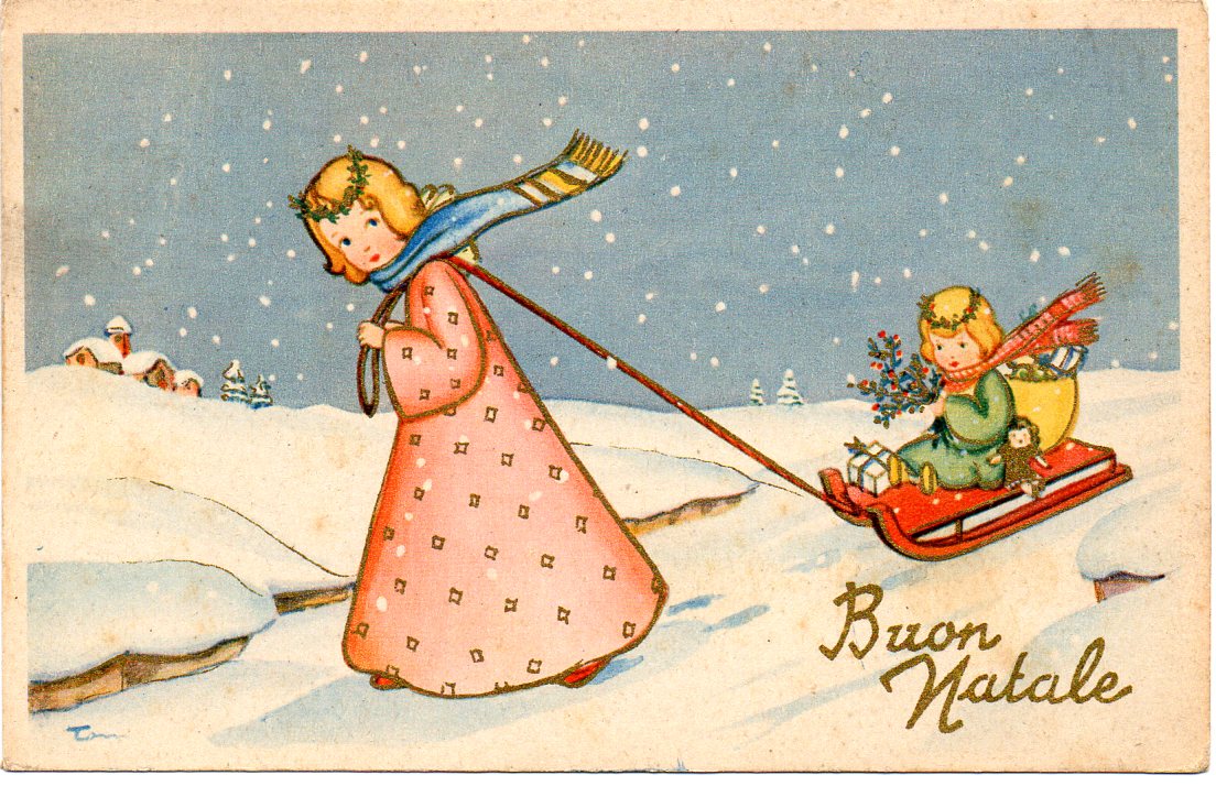 Cartoline Antiche Di Buon Natale.Letterine Di Natale E Cartoline Di Auguri Del Passato Dear Miss Fletcher