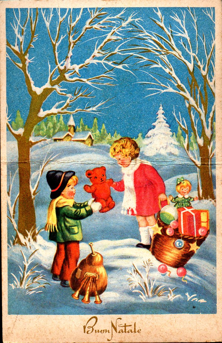 Buon Natale Anni 60.Letterine Di Natale E Cartoline Di Auguri Del Passato Dear Miss Fletcher